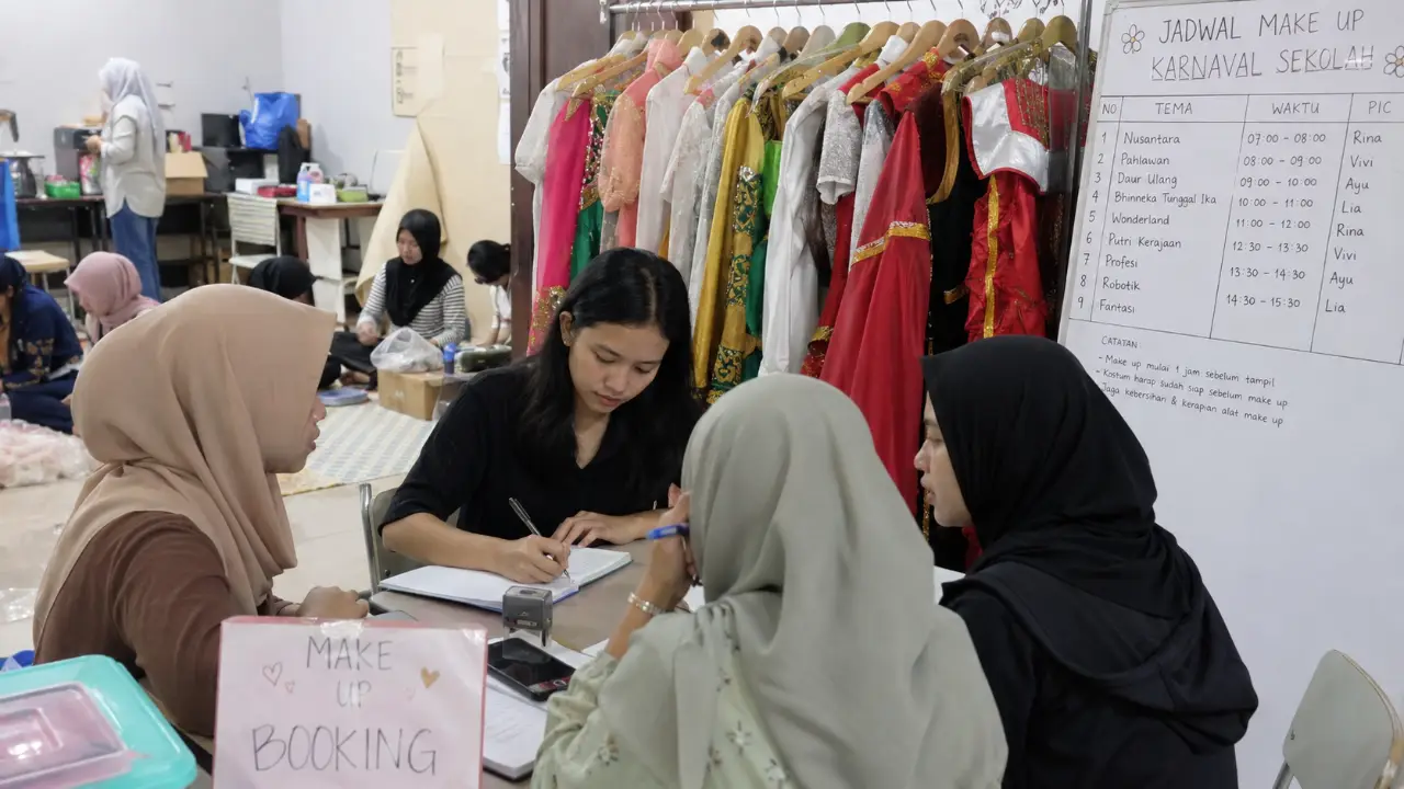 harga makeup karnaval di Malang