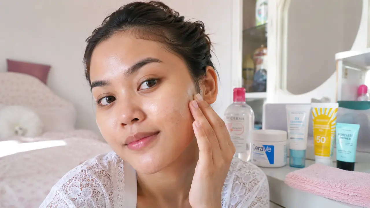 persiapan makeup karnaval