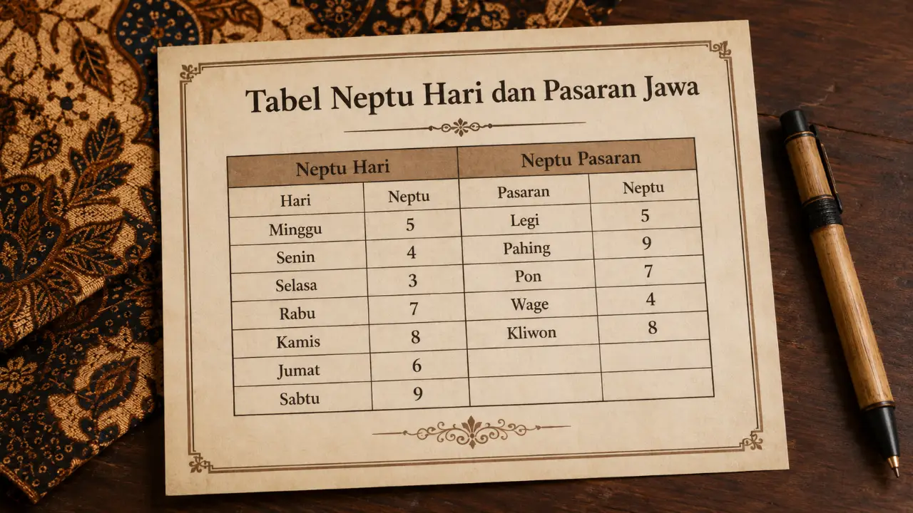 Menghitung Weton Jodoh