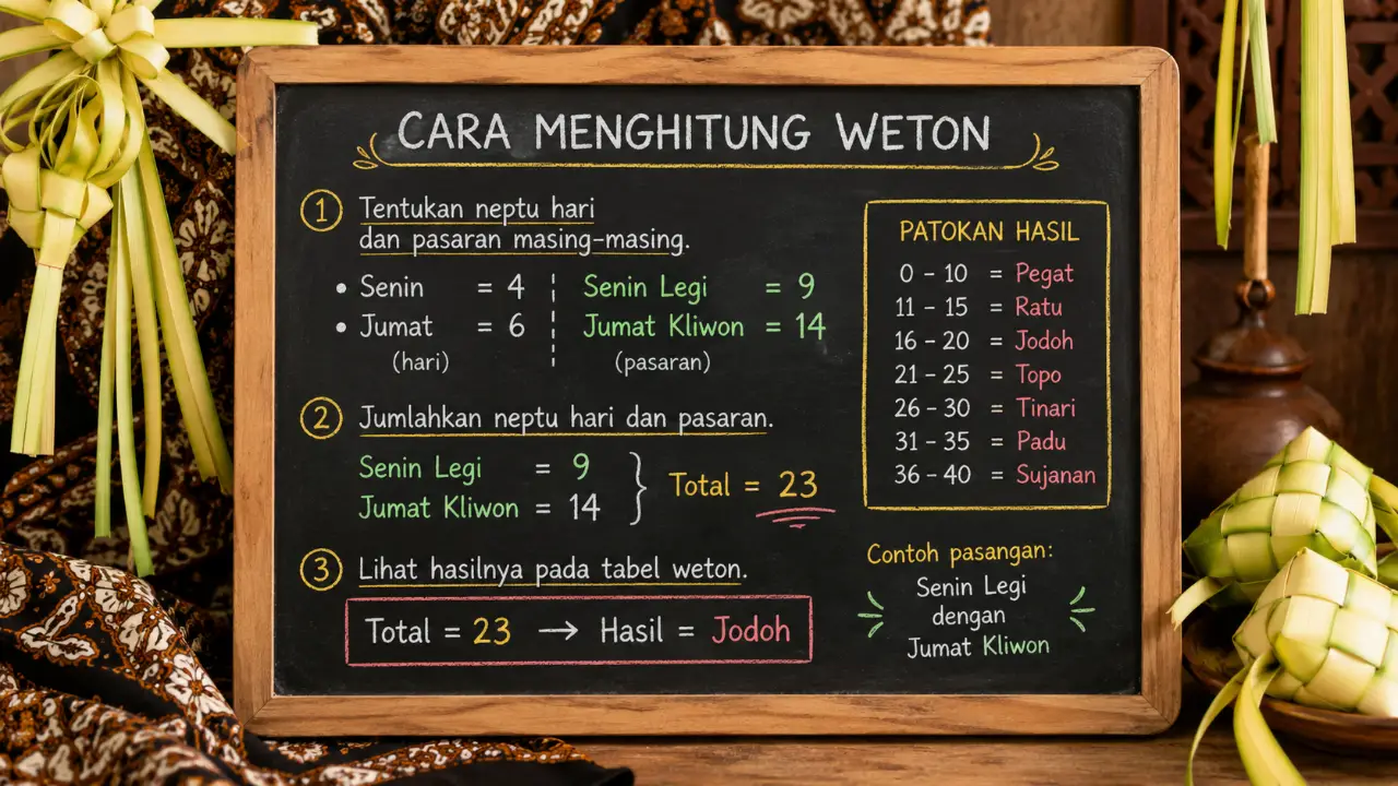 Menghitung Weton Jodoh