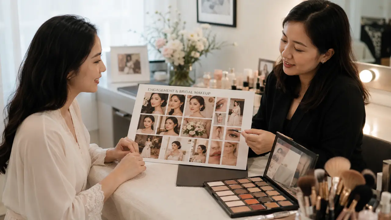 perbedaan makeup lamaran dan makeup pengantin