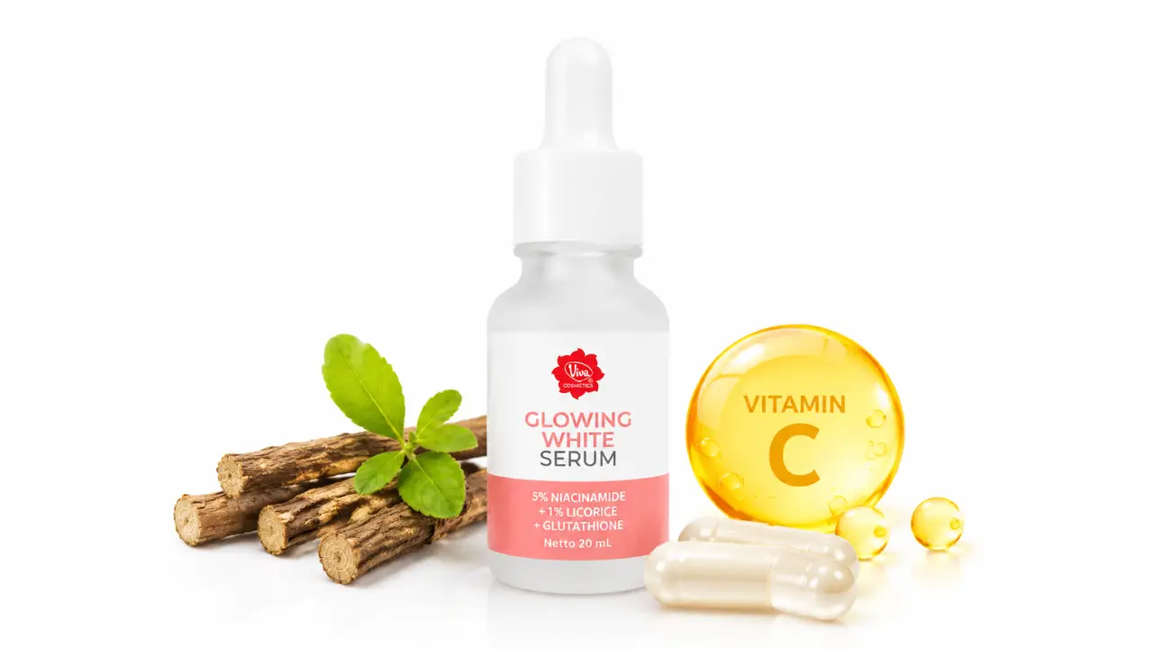 serum mencerahkan wajah di bawah 50 ribu