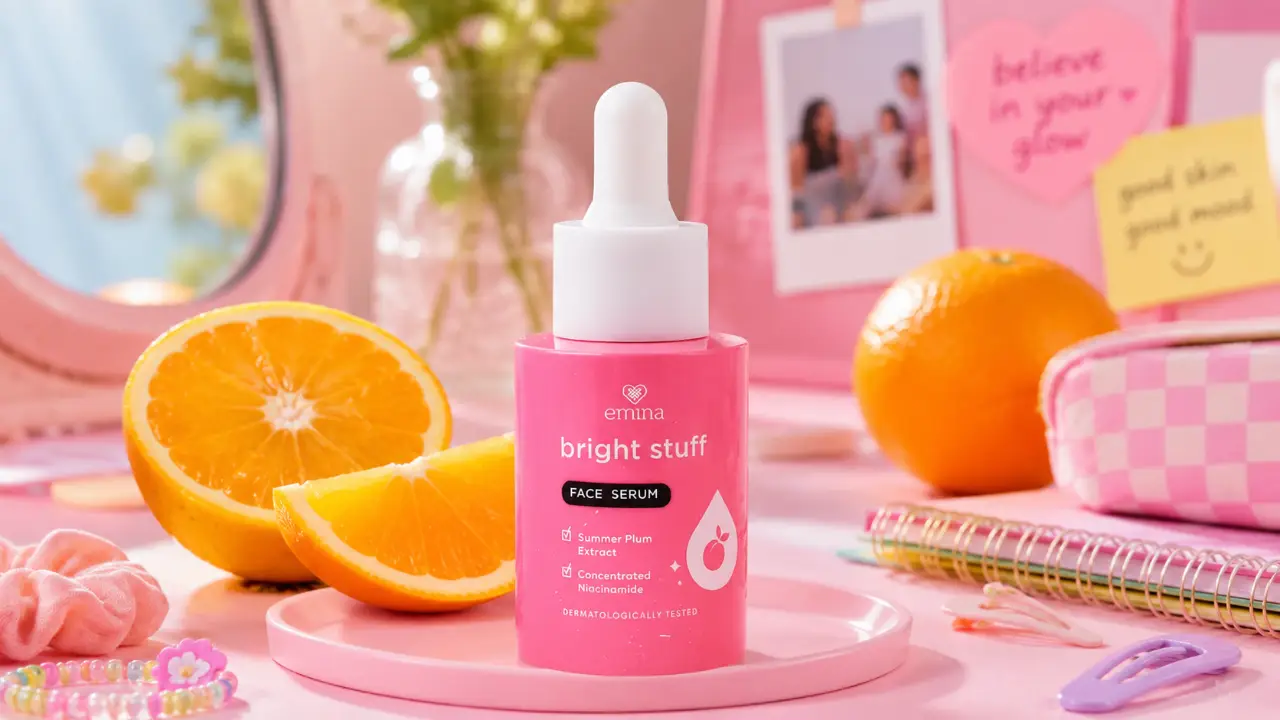 serum mencerahkan wajah di bawah 50 ribu