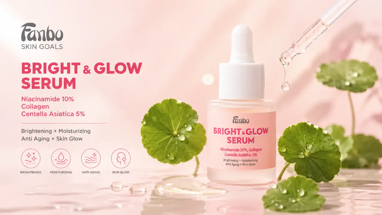 serum mencerahkan wajah di bawah 50 ribu