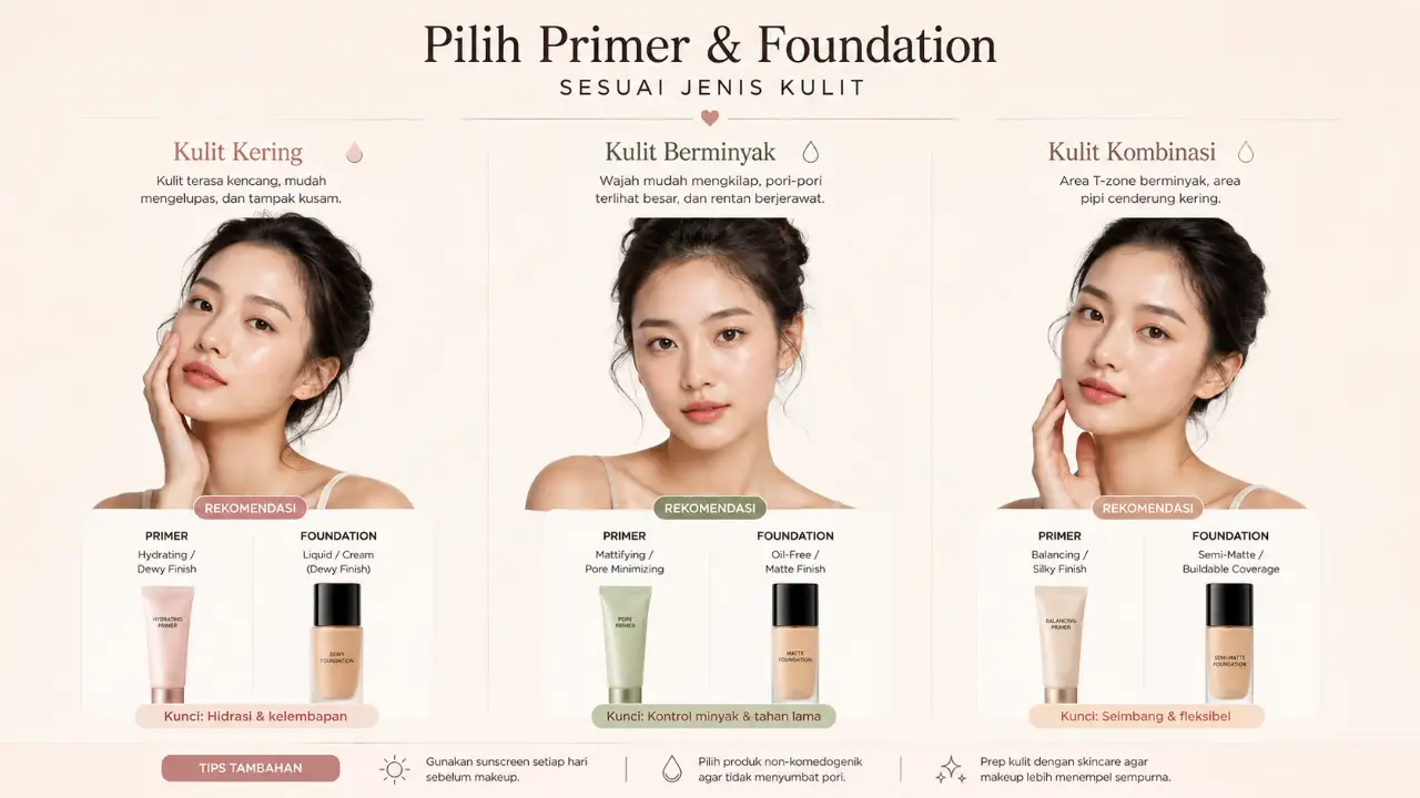 urutan makeup pemula