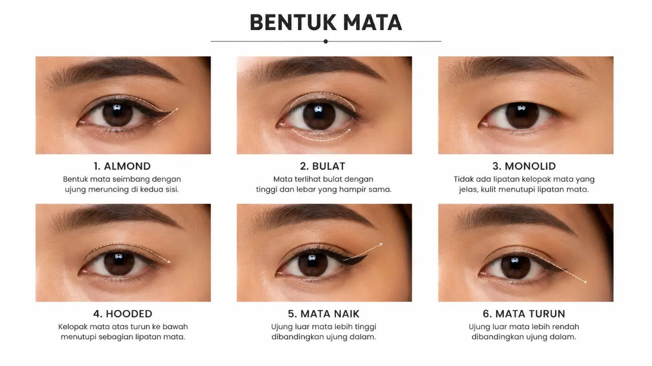 eyeliner sesuai bentuk mata