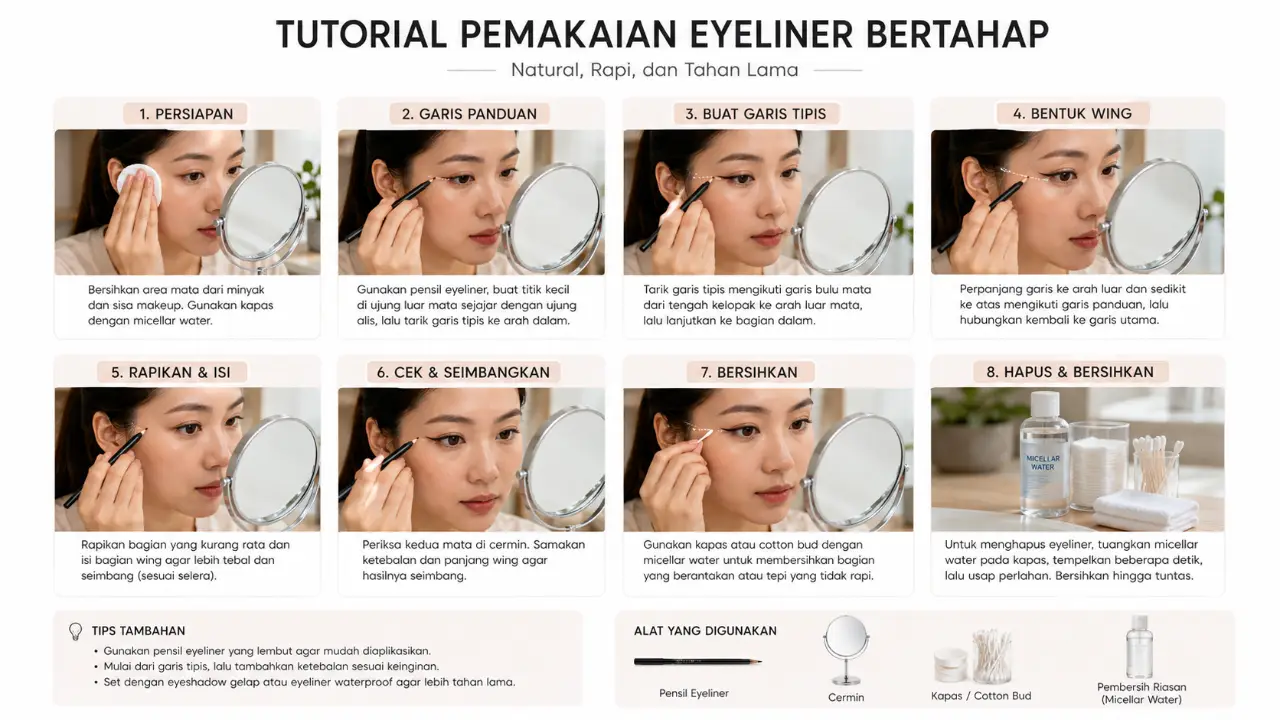 eyeliner sesuai bentuk mata