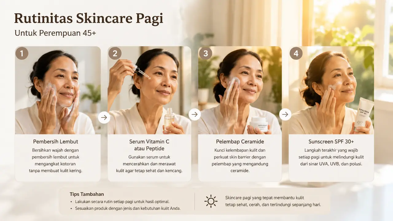 skincare untuk kulit menopause