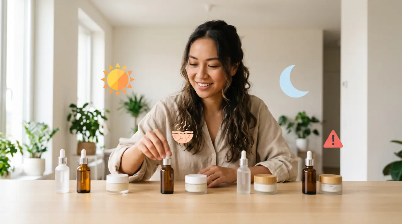 kandungan skincare yang tidak boleh dicampur