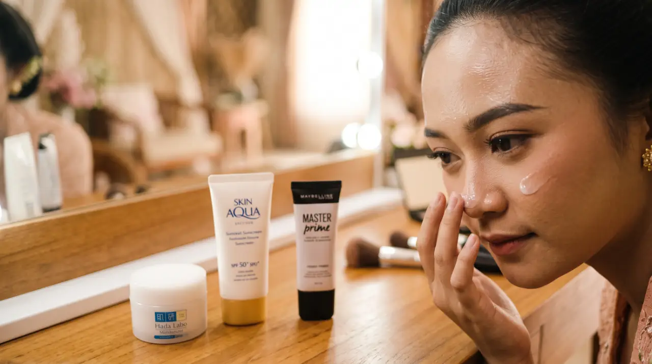 tutorial makeup terima tamu