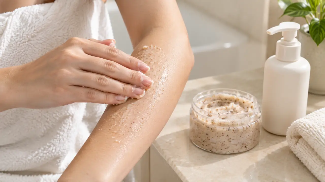 body scrub mencerahkan terbaik 2026