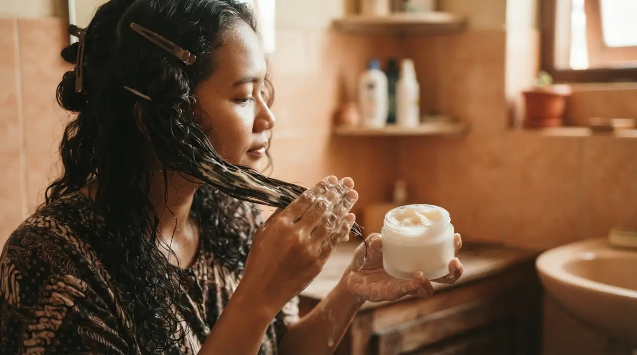 cara mengatasi rambut mengembang