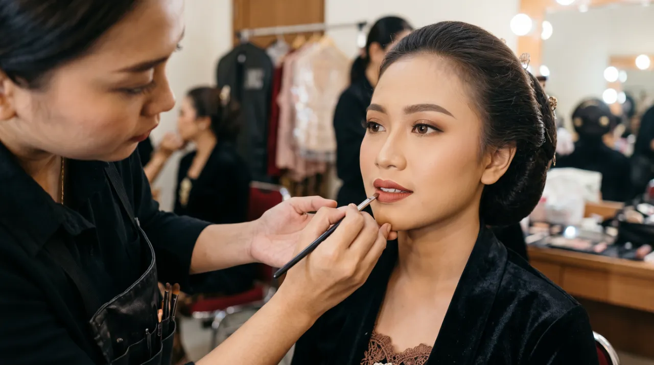 cara agar lipstik tahan lama saat wisuda