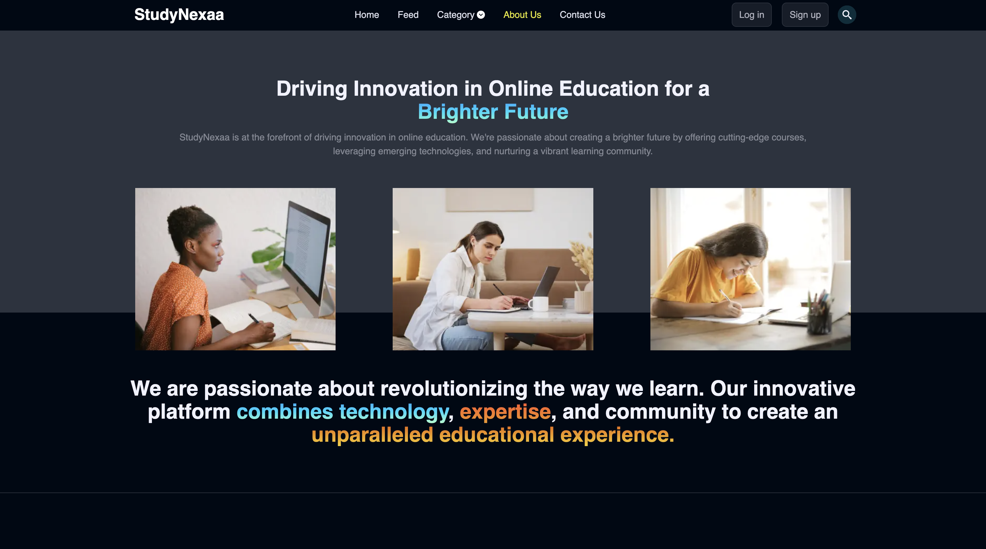 About - Studynexaa