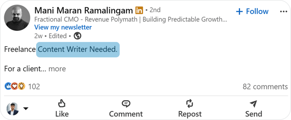 LinkedIn card 1