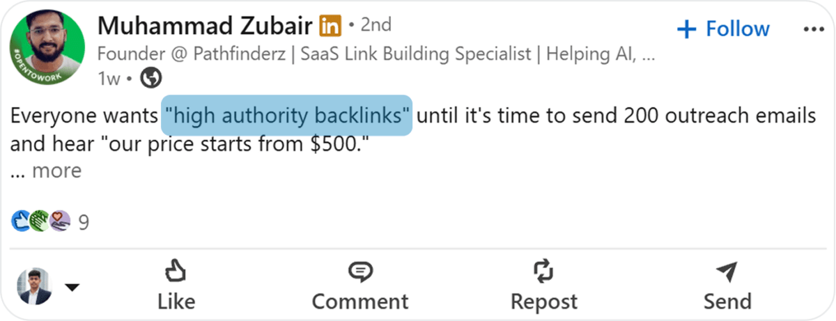 LinkedIn card 2