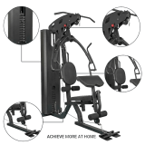 American Fitness Home Gym – Single Station Multi Gym Frame Without Weight Stack thumbnail 4