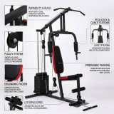 China Universal Multi-Functional Trainer 45KG – Single Station Home Gym Strength Training Machine thumbnail 5