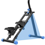 Foldable Stair Climber Stepper – Rear Wheel Drive Indoor Fitness Machine thumbnail 4