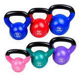 Vinyl Coated Kettlebell (2KG – 20KG) – Single Piece for Strength Training & Home Workouts thumbnail 1