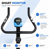 Philco Magnetic Exercise Bike with 8 Resistance Levels thumbnail 4