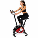 Foldable Exercise Cycle With Flywheel Stationary Bike thumbnail 2
