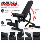 Weight Bench, Multifunctional Adjustable Commercial Workout Bench thumbnail 3