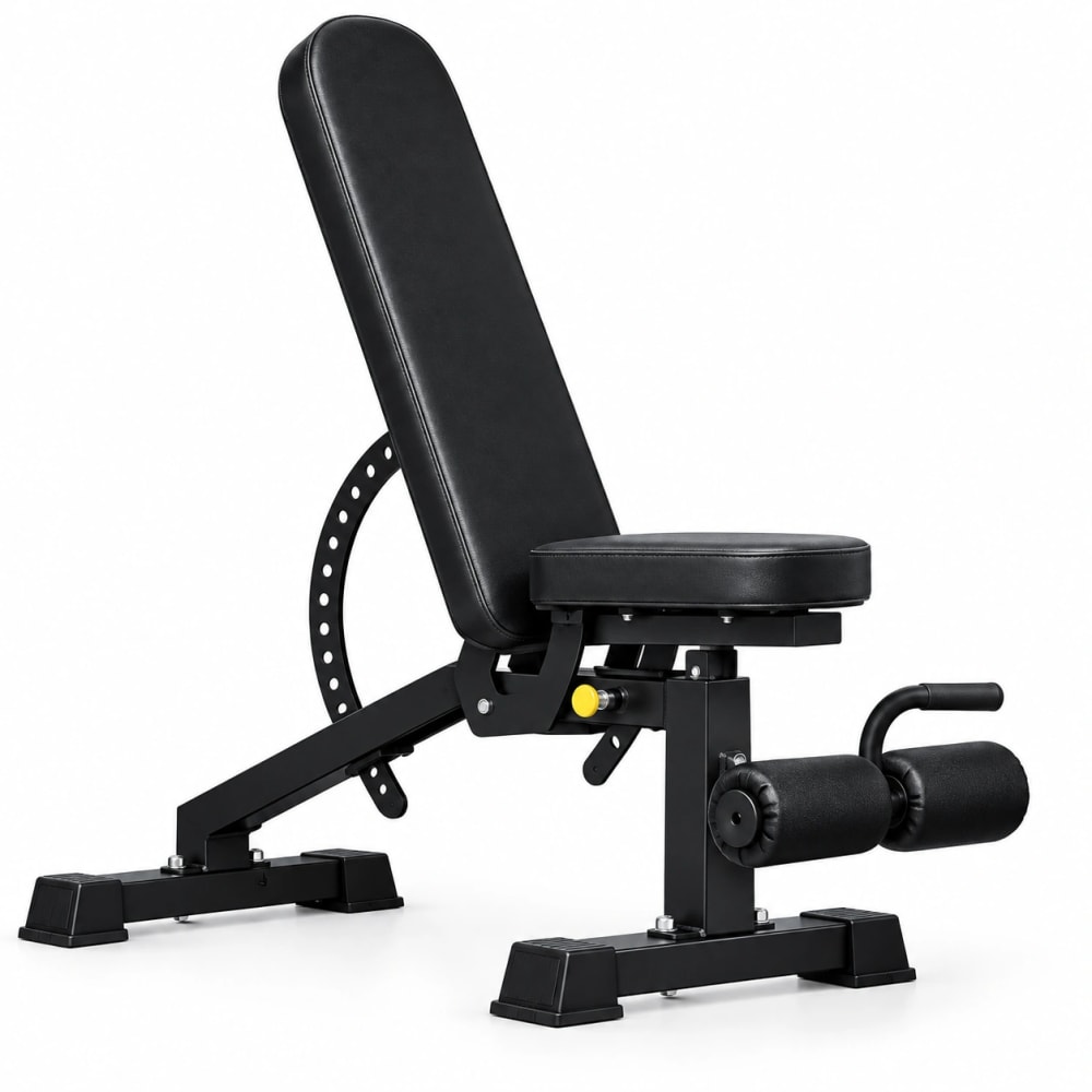 Weight Bench, Multifunctional Adjustable Commercial Workout Bench