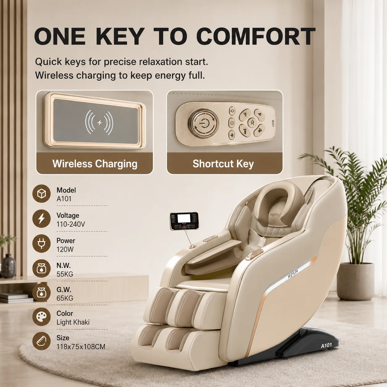 Full specification sheet for the HighLife A101