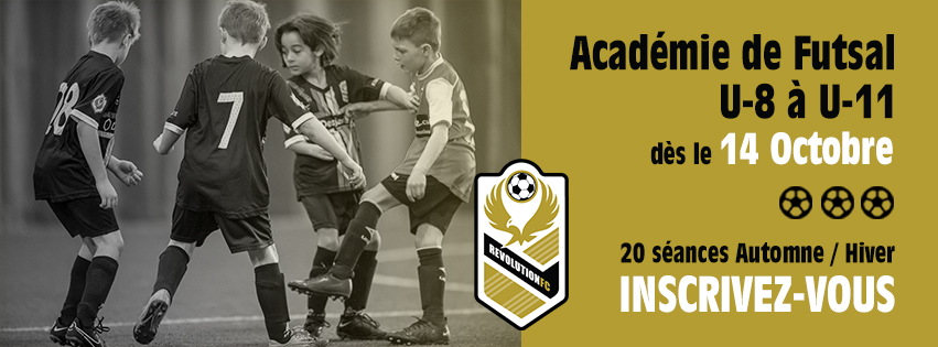 Inscriptions à l'Académie de Futsal