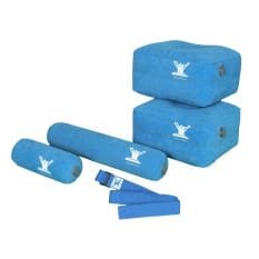 Posture Therapy Essential Infalatble Kit (2 Inflatable Blocks, 1 Long and 1 Short Inflatable Rolls & 1 Belt)