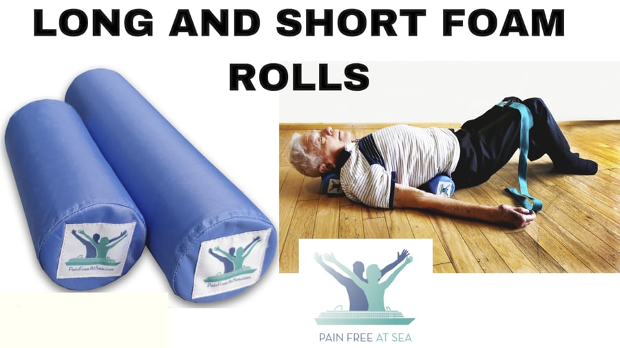 Posture Therapy Long and Short FOAM ROLLS/Towel - Image 4