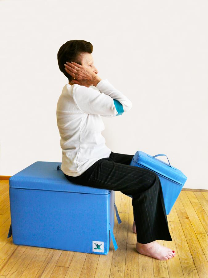 Posture Therapy Small FOAM Block and Blue STRAP/Yoga Belt Bundle - Image 12