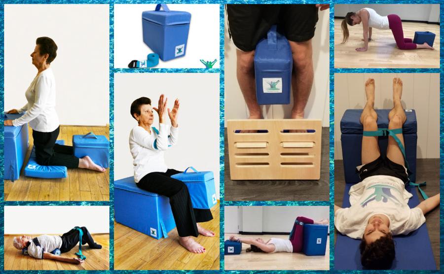 Posture Therapy 10 Aqua STRAP/YOGA BELT Package - Image 2