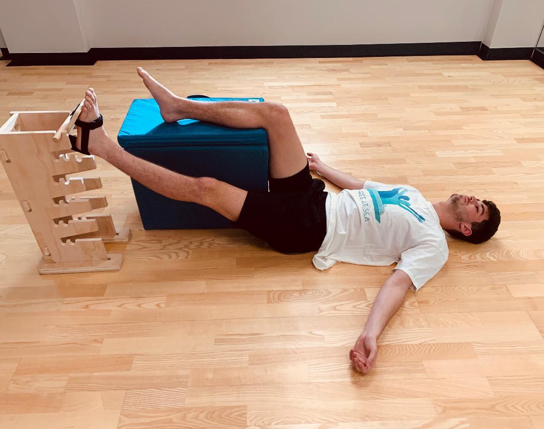 Pain Free-Posture Multi-Positioning Tower & Healing Aqua Prism Glasses (Includes Single and Double Pedal) -POSTURE TOWER- Hip Flexor Releaser- Neck, Hip, Lower Back, Knee & Ankle Pain Reducer - Image 17