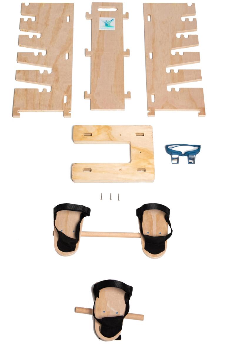 Pain Free-Posture Multi-Positioning Tower & Healing Aqua Prism Glasses (Includes Single and Double Pedal) -POSTURE TOWER- Hip Flexor Releaser- Neck, Hip, Lower Back, Knee & Ankle Pain Reducer - Image 20
