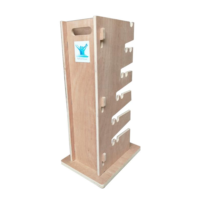 Pain Free-Posture Multi-Positioning Tower & Healing Aqua Prism Glasses (Includes Single and Double Pedal) -POSTURE TOWER- Hip Flexor Releaser- Neck, Hip, Lower Back, Knee & Ankle Pain Reducer - Image 6