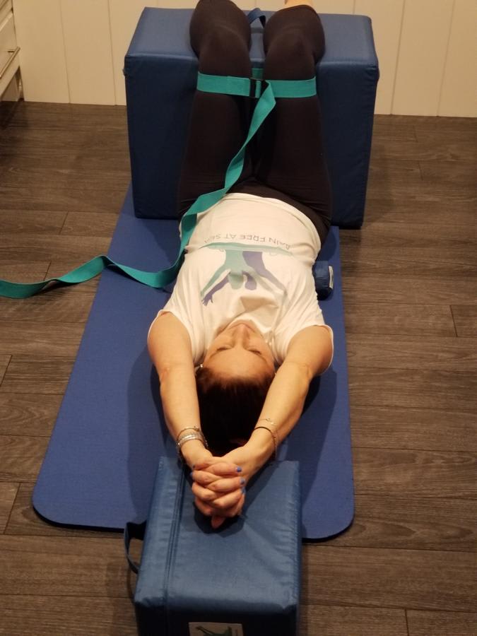 Pain Free-Posture Basic Foam Package (Blocks LARGE & 1 SMALL, ROLLS LONG & SHORT, STRAP/Yoga Belt Bundle) - Image 10