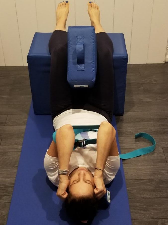 Pain Free-Posture Basic Foam Package (Blocks LARGE & 1 SMALL, ROLLS LONG & SHORT, STRAP/Yoga Belt Bundle) - Image 9