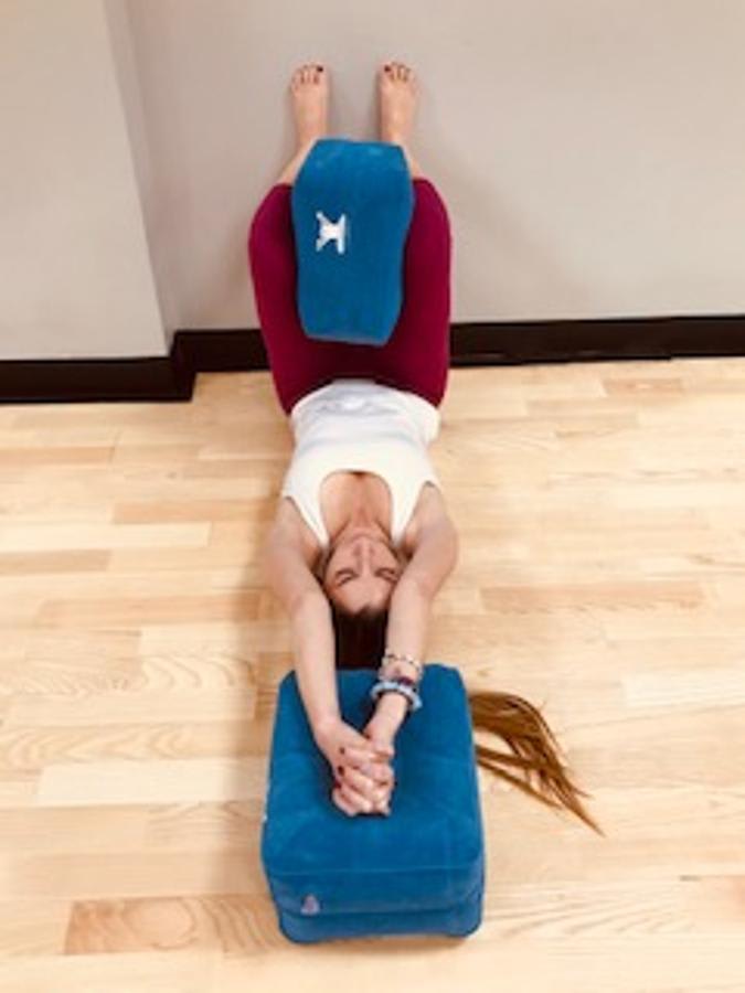 Posture Therapy Pair of Small INFLATABLE Blocks - Image 2