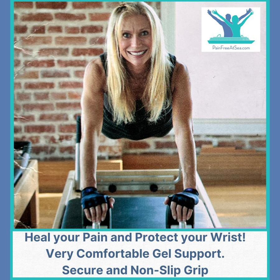 Posture Therapy GEL GLOVES FOR YOGA & PILATES - Image 6