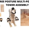 Pain Free-Posture Multi-Positioning Tower & Healing Aqua Prism Glasses (Includes Single and Double Pedal) -POSTURE TOWER- Hip Flexor Releaser- Neck, Hip, Lower Back, Knee & Ankle Pain Reducer - Image 9