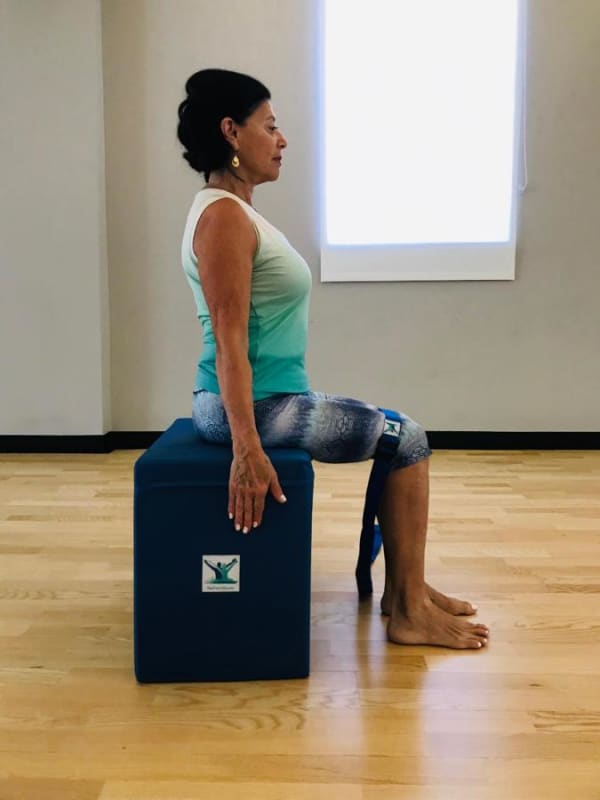 Posture Therapy SINGLE AQUA STRAP/YOGA BELT - Image 6