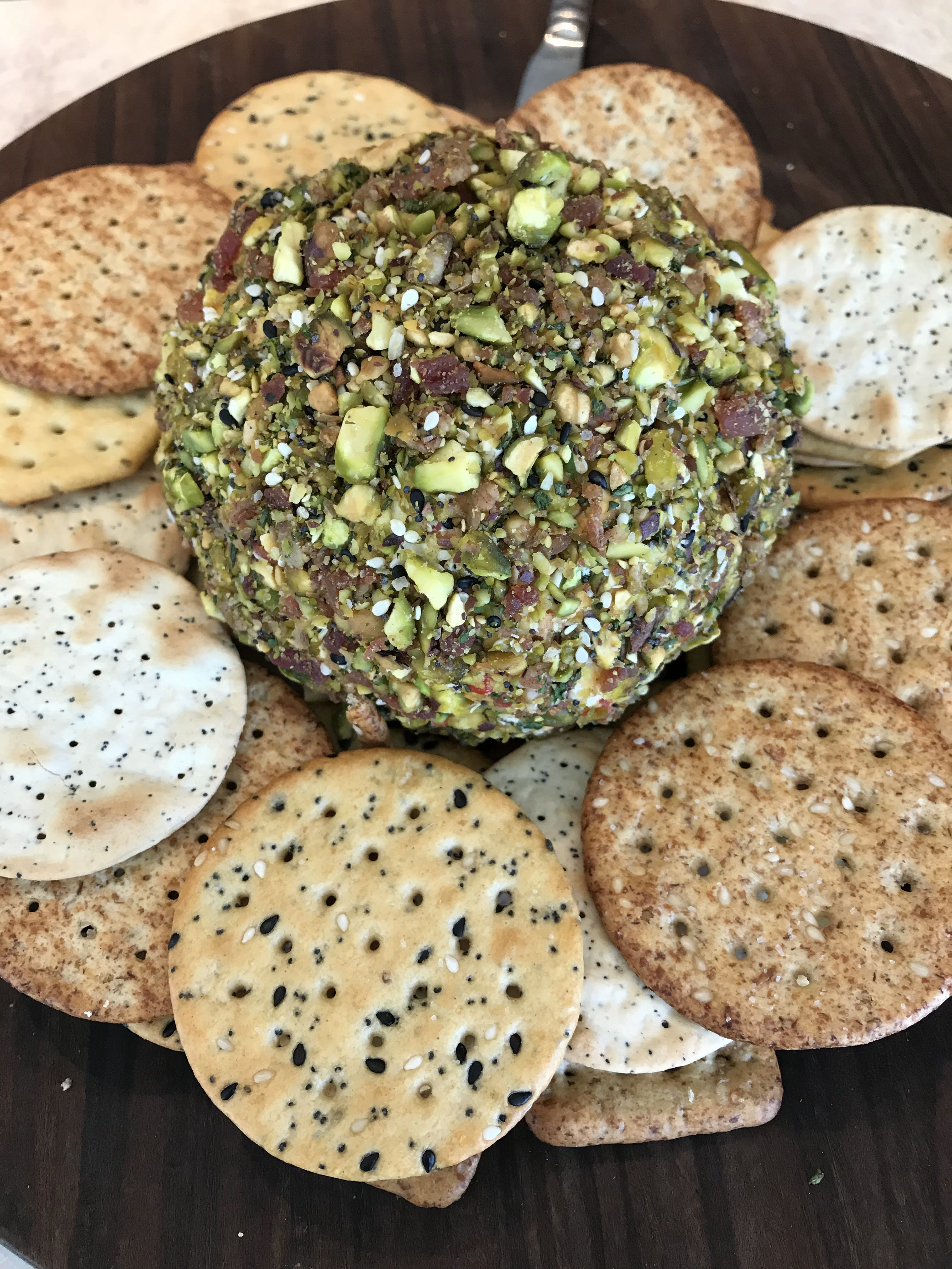It's a picture of Jolene's Cheese Ball