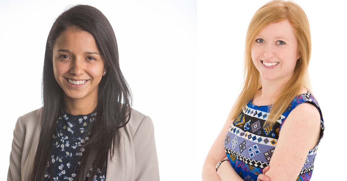 Laura Villada and Sophie Hiscocks