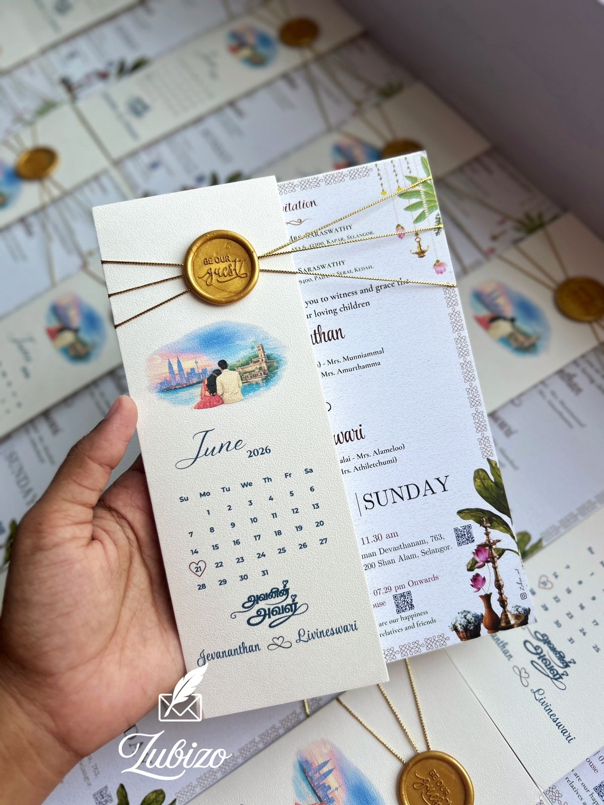Heritage Calendar Charm