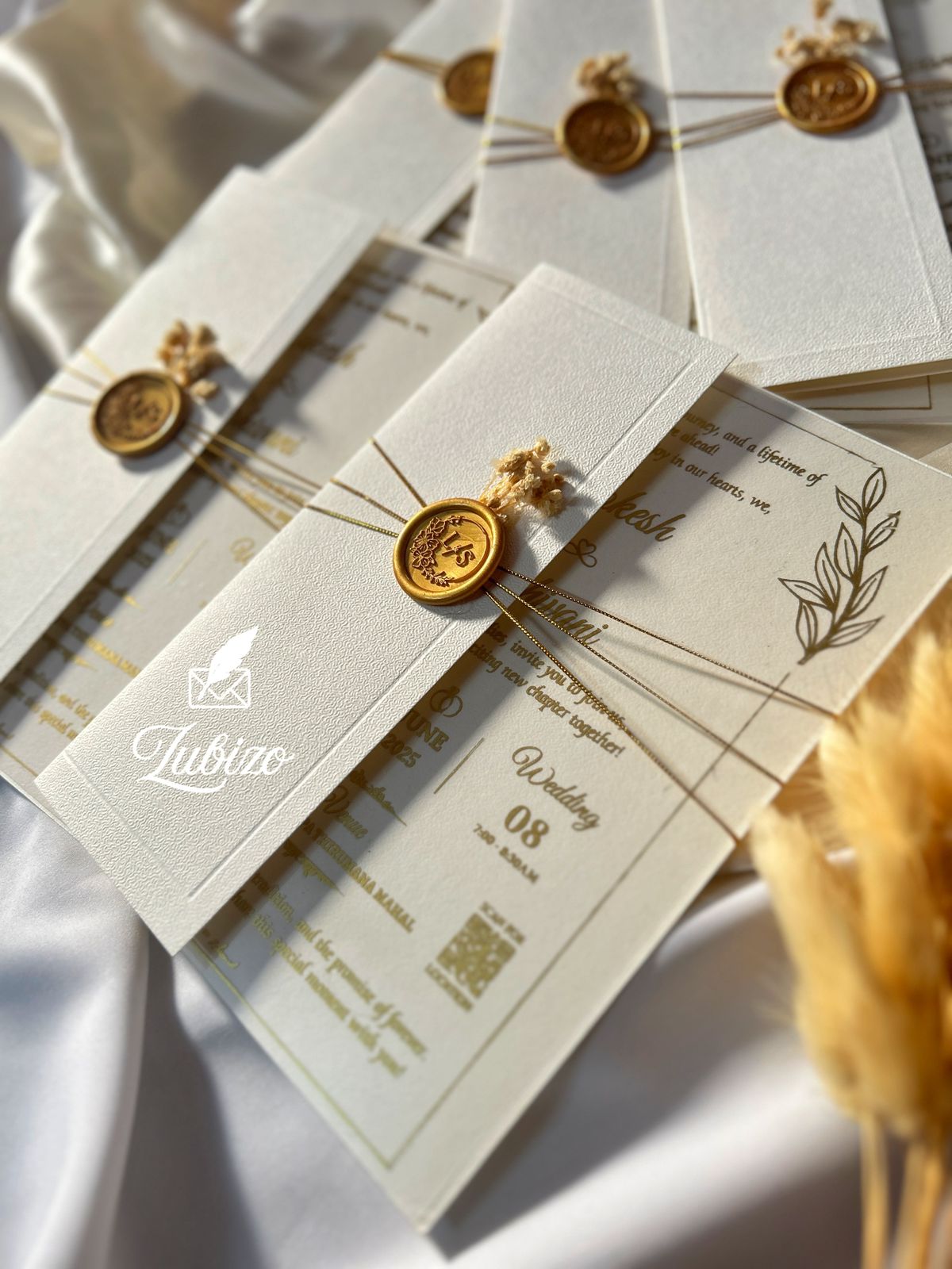 Ivory Seal Elegance Invitation