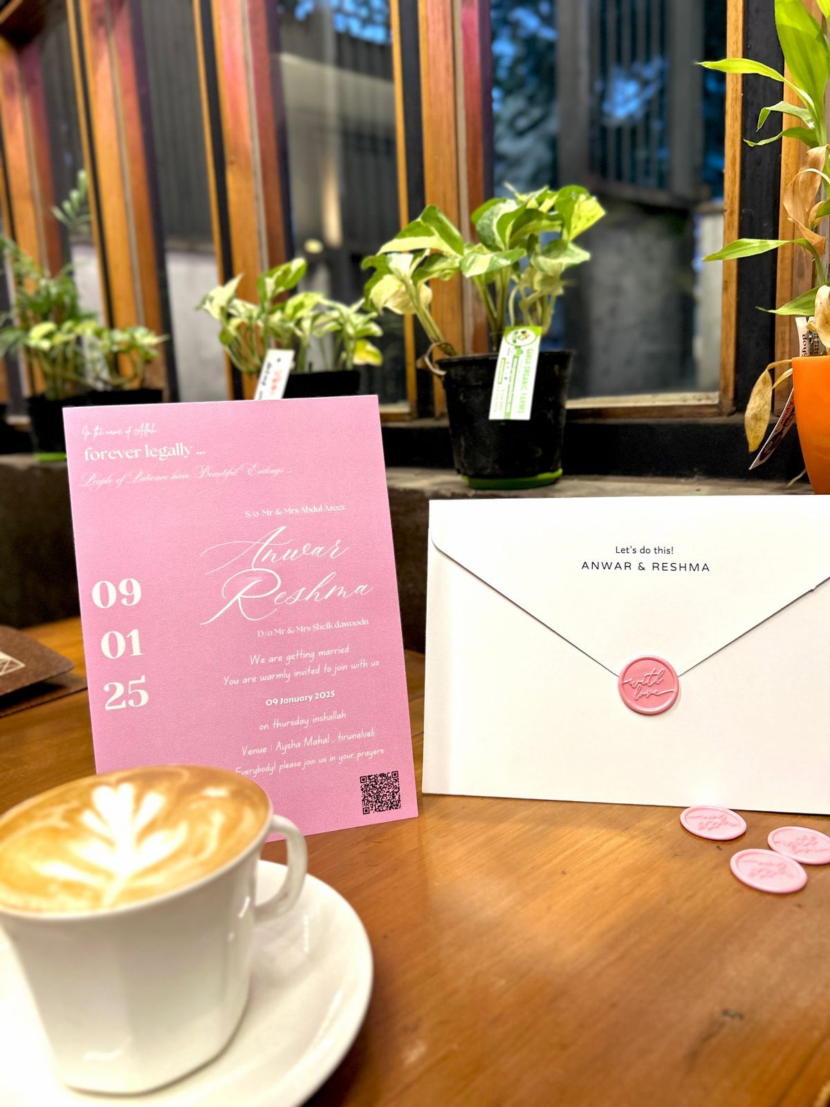 Blush Seal Invitation