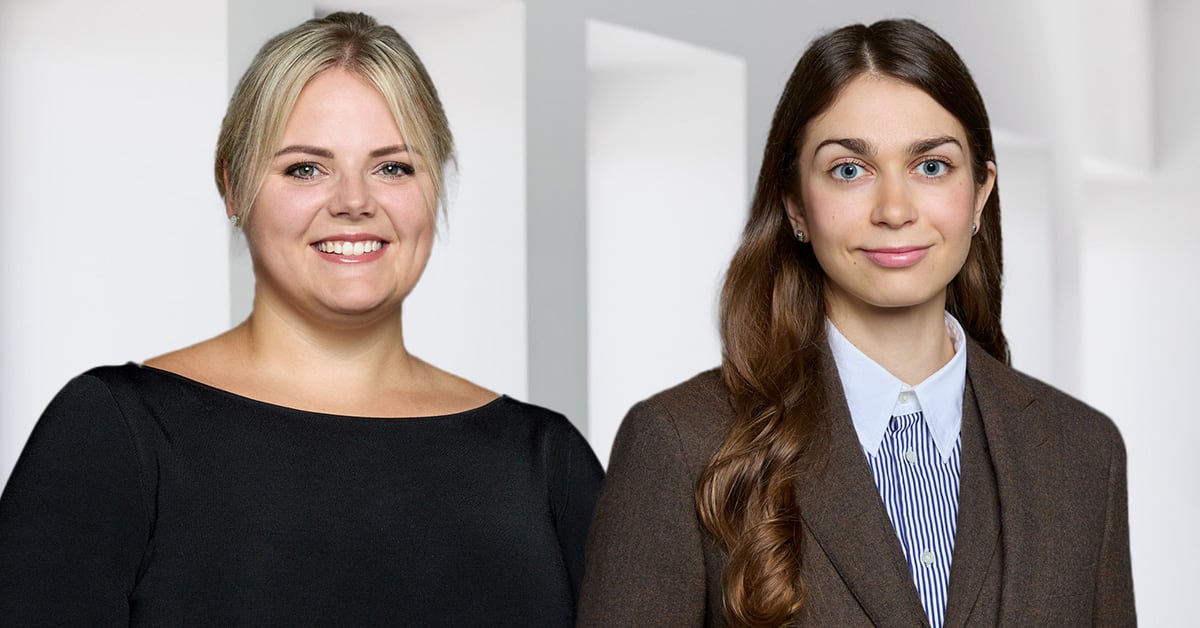Anna Ahava and Olivia Tähtinen