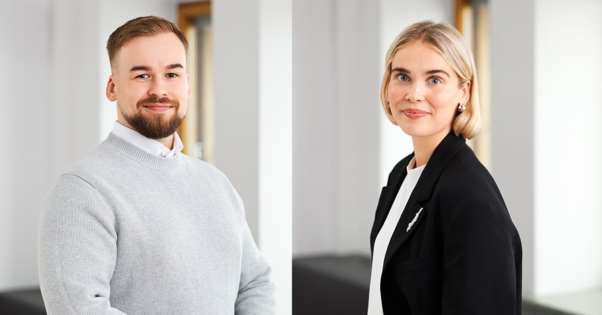 Sami Tuomennoro and Sofia Luhtala